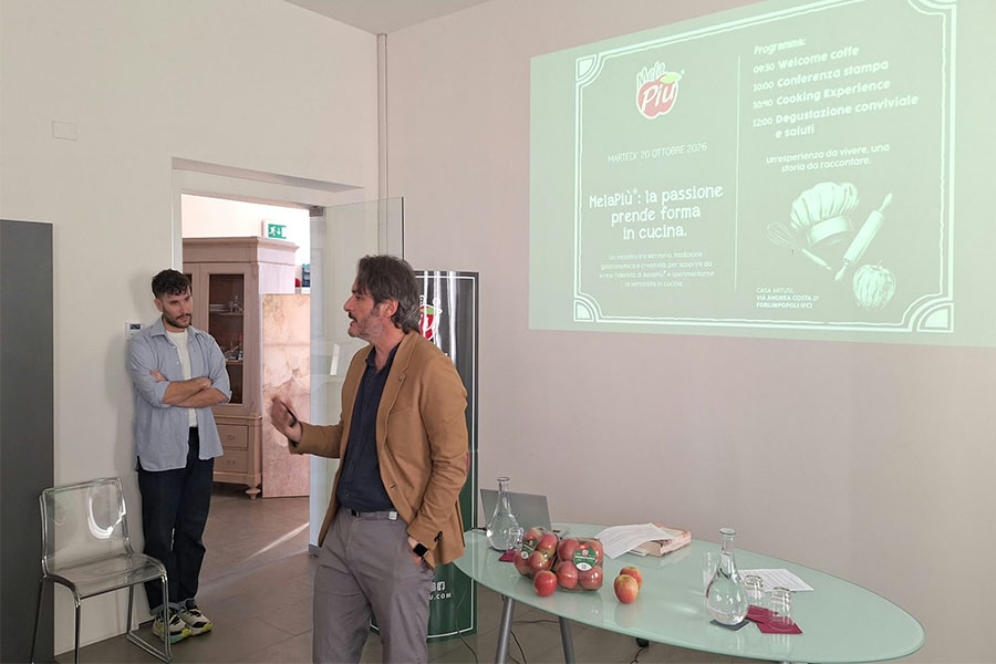 Salvo Garipoli, responsabile marketing del Consorzio MelaPiù®